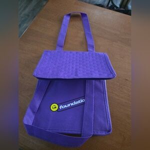 Taco Bell Purple Tote Bag with Foundation Logo And Insulation